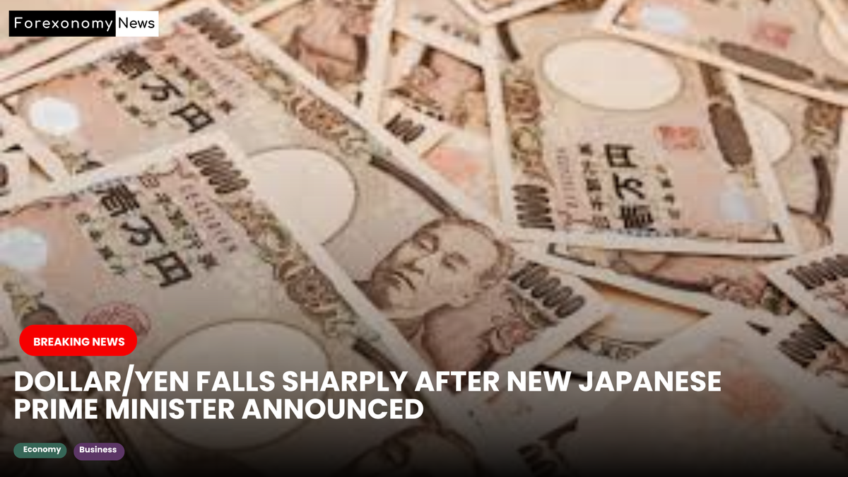 Dollar/yen Falls Sharply After New Japanese Prime Minister Announced