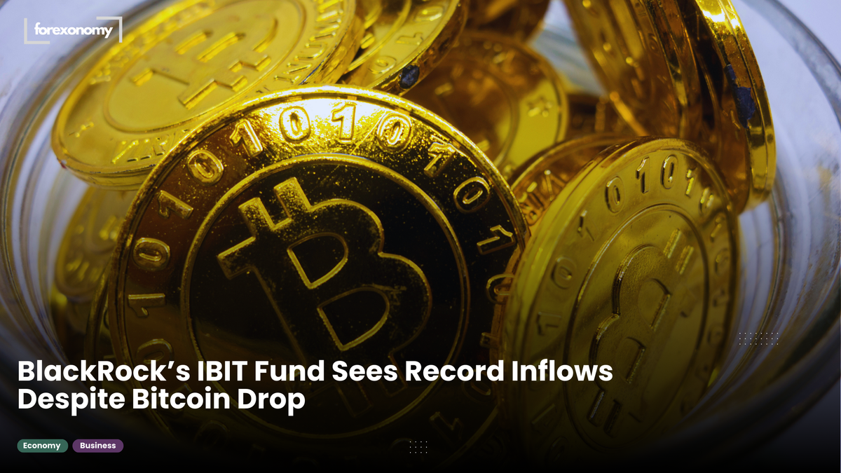 BlackRock’s IBIT Fund Sees Record Inflows Despite Bitcoin Drop