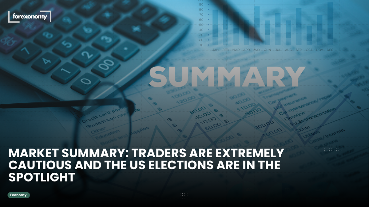 MARKET SUMMARY: TRADERS ARE EXTREMELY CAUTIOUS AND THE US ELECTIONS ARE IN THE SPOTLIGHT