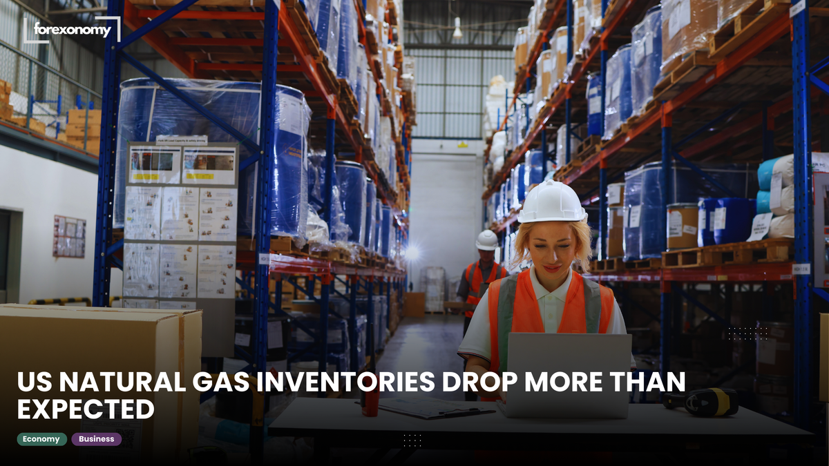 US NATURAL GAS INVENTORIES DROP MORE THAN EXPECTED