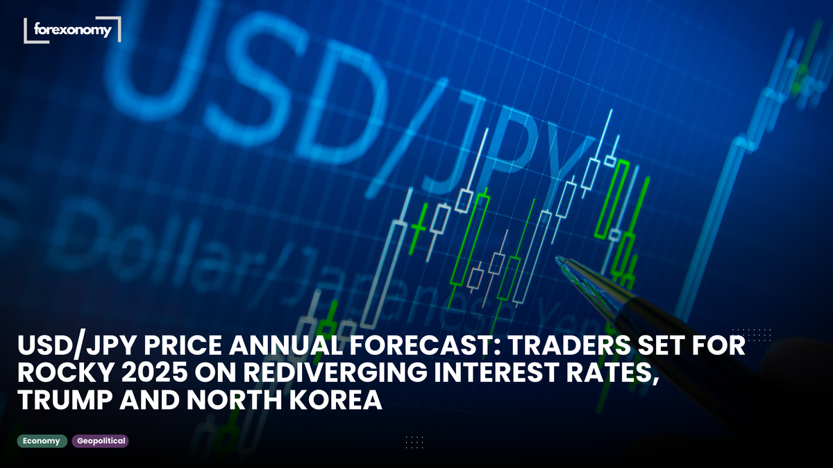 USD/JPY PRICE ANNUAL FORECAST: TRADERS SET FOR ROCKY 2025 ON REDIVERGING INTEREST RATES, TRUMP AND NORTH KOREA