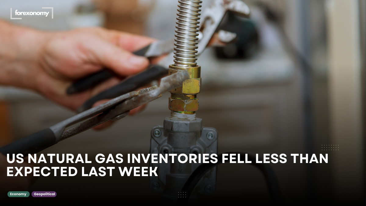 US NATURAL GAS INVENTORIES FELL LESS THAN EXPECTED LAST WEEK