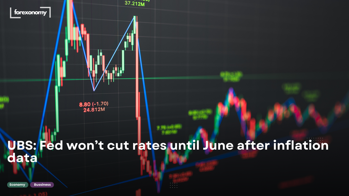 UBS: Fed won’t cut rates until June after inflation data