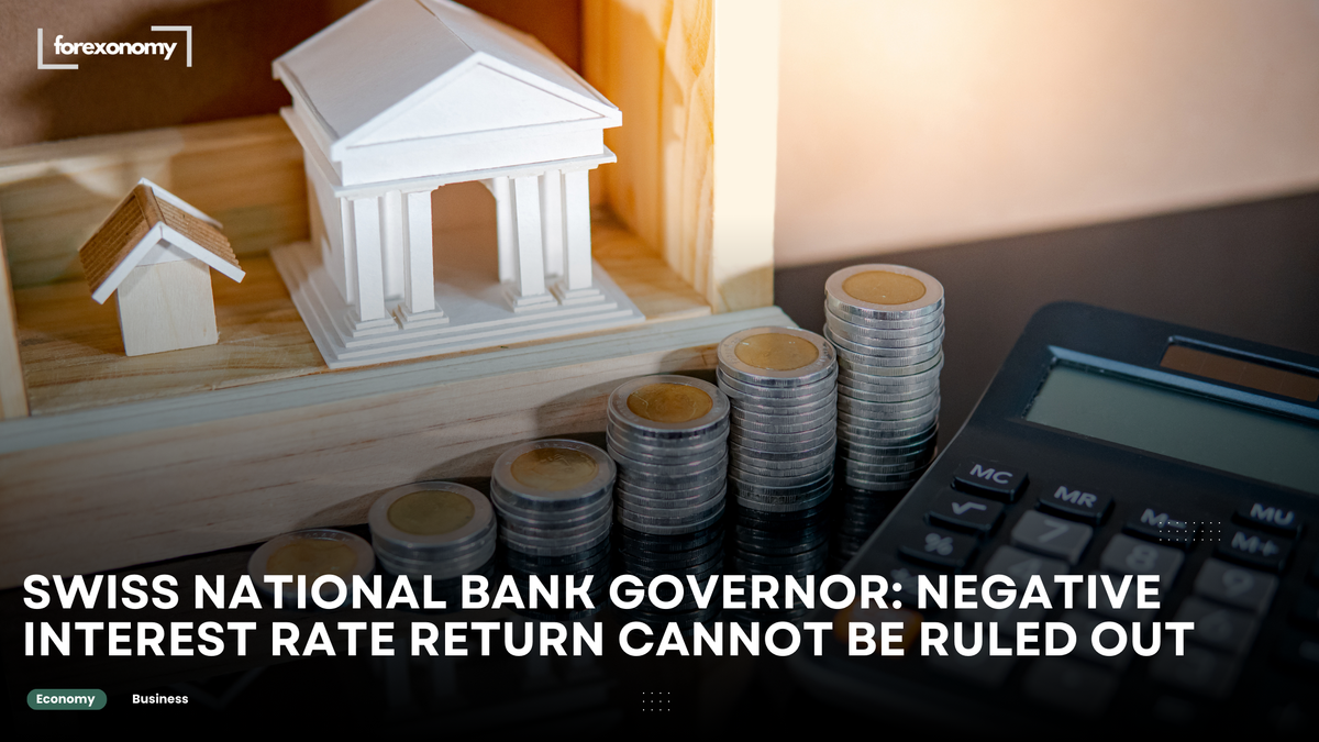 SWISS NATIONAL BANK GOVERNOR: NEGATIVE INTEREST RATE RETURN CANNOT BE RULED OUT