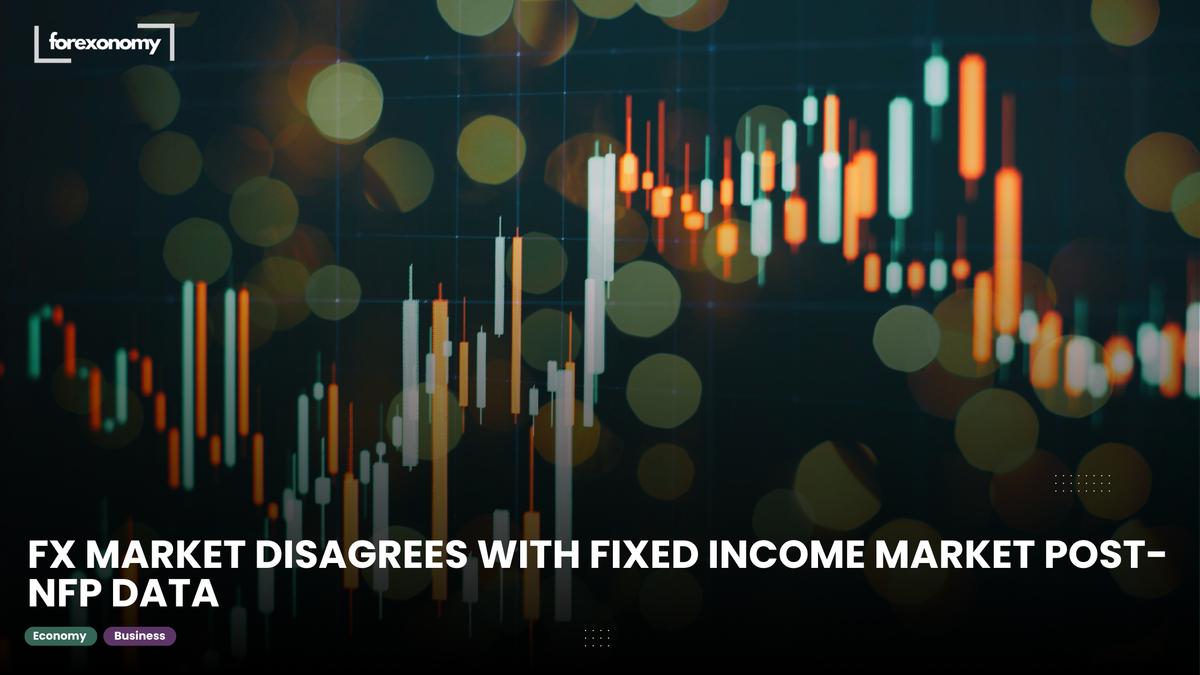 FX MARKET DISAGREES WITH FIXED INCOME MARKET POST-NFP DATA