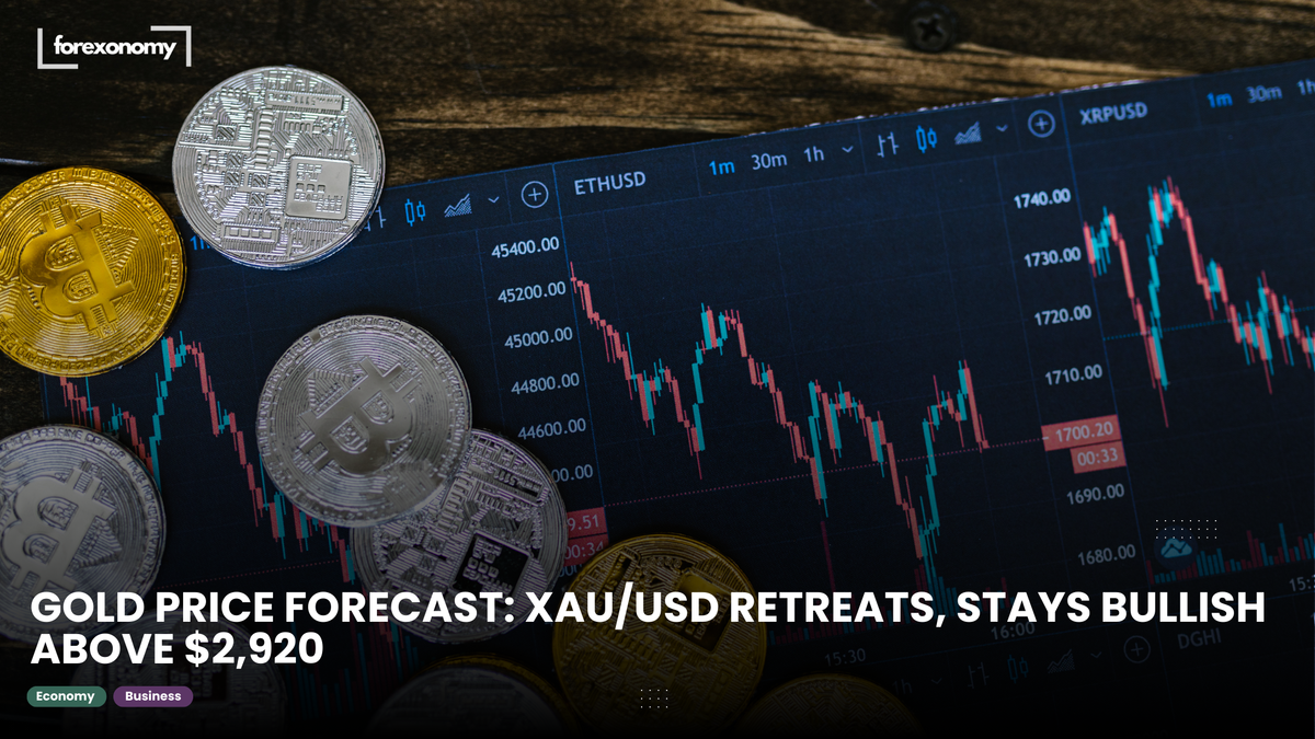 GOLD PRICE FORECAST: XAU/USD RETREATS, STAYS BULLISH ABOVE $2,920