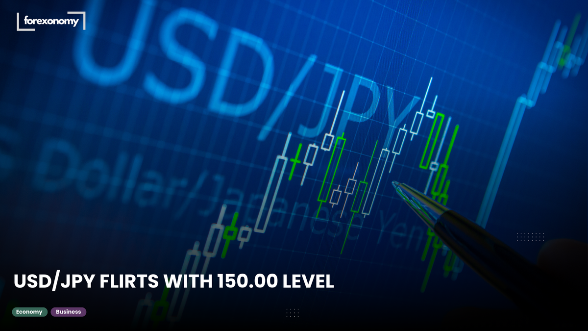 USD/JPY FLIRTS WITH 150.00 LEVEL