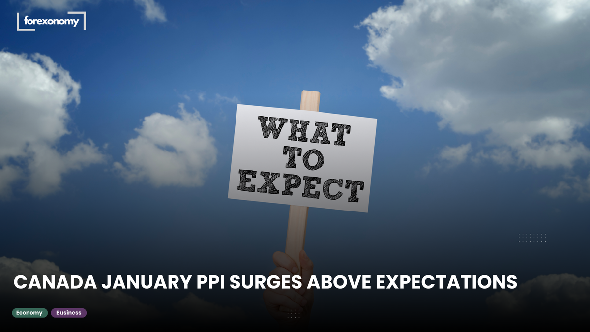 CANADA JANUARY PPI SURGES ABOVE EXPECTATIONS