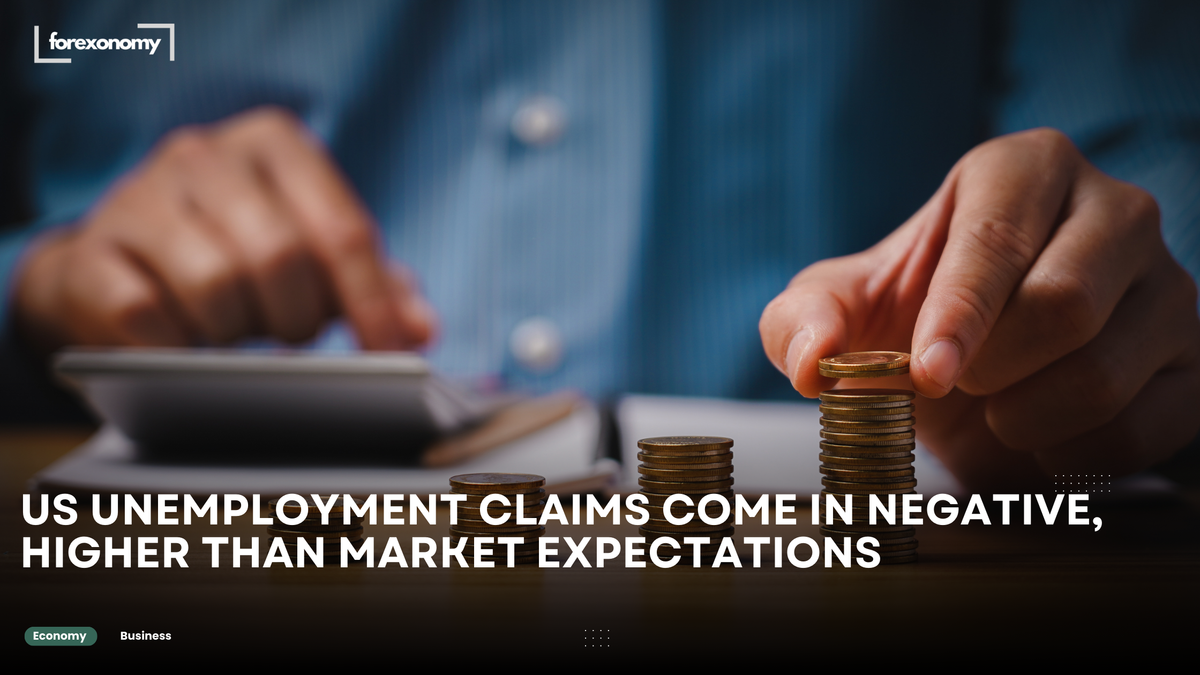 US UNEMPLOYMENT CLAIMS COME IN NEGATIVE, HIGHER THAN MARKET EXPECTATIONS