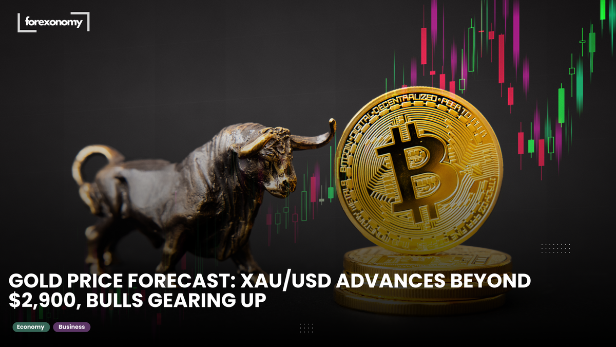 GOLD PRICE FORECAST: XAU/USD ADVANCES BEYOND $2,900, BULLS GEARING UP