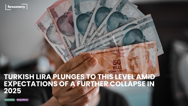 TURKISH LIRA PLUNGES TO THIS LEVEL AMID EXPECTATIONS OF A FURTHER COLLAPSE IN 2025