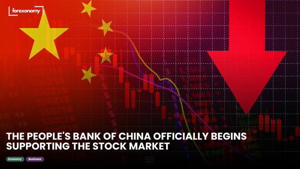 THE PEOPLE'S BANK OF CHINA OFFICIALLY BEGINS SUPPORTING THE STOCK MARKET