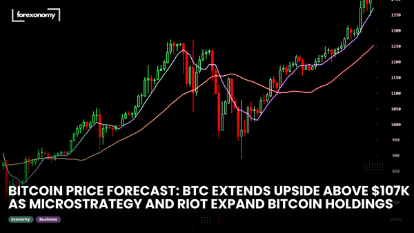 BITCOIN PRICE FORECAST: BTC EXTENDS UPSIDE ABOVE $107K AS MICROSTRATEGY AND RIOT EXPAND BITCOIN HOLDINGS