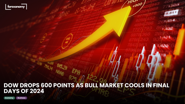 DOW DROPS 600 POINTS AS BULL MARKET COOLS IN FINAL DAYS OF 2024