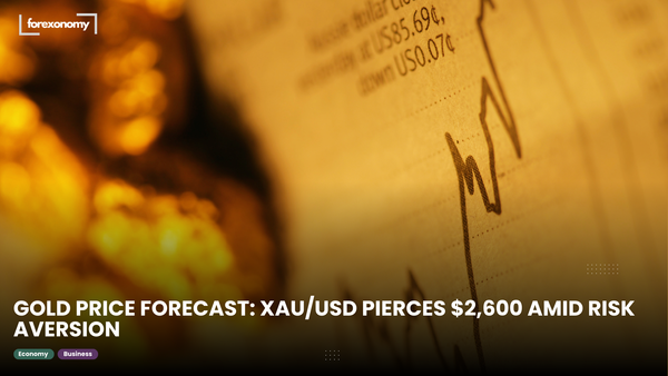 GOLD PRICE FORECAST: XAU/USD PIERCES $2,600 AMID RISK AVERSION