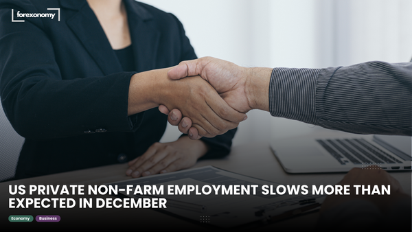 US PRIVATE NON-FARM EMPLOYMENT SLOWS MORE THAN EXPECTED IN DECEMBER