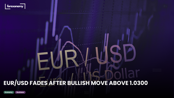 EUR/USD FADES AFTER BULLISH MOVE ABOVE 1.0300