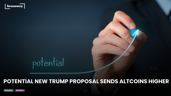 POTENTIAL NEW TRUMP PROPOSAL SENDS ALTCOINS HIGHER