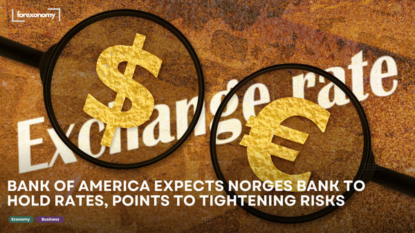 BANK OF AMERICA EXPECTS NORGES BANK TO HOLD RATES, POINTS TO TIGHTENING RISKS