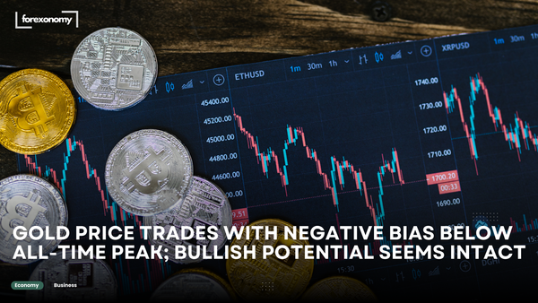 GOLD PRICE TRADES WITH NEGATIVE BIAS BELOW ALL-TIME PEAK; BULLISH POTENTIAL SEEMS INTACT