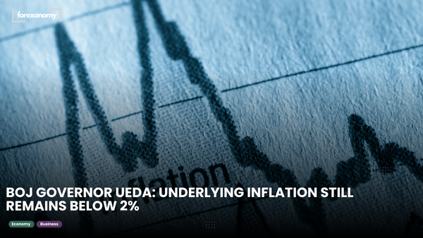 BOJ GOVERNOR UEDA: UNDERLYING INFLATION STILL REMAINS BELOW 2%