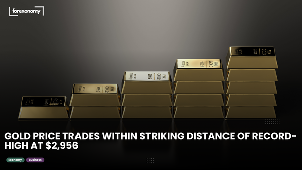 GOLD PRICE TRADES WITHIN STRIKING DISTANCE OF RECORD-HIGH AT $2,956